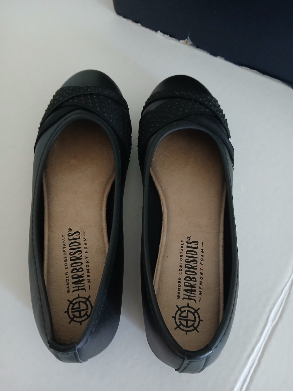 Black Women's Slip-On Ballet Flats Size 6.5 $20 - Picture 2 of 10
